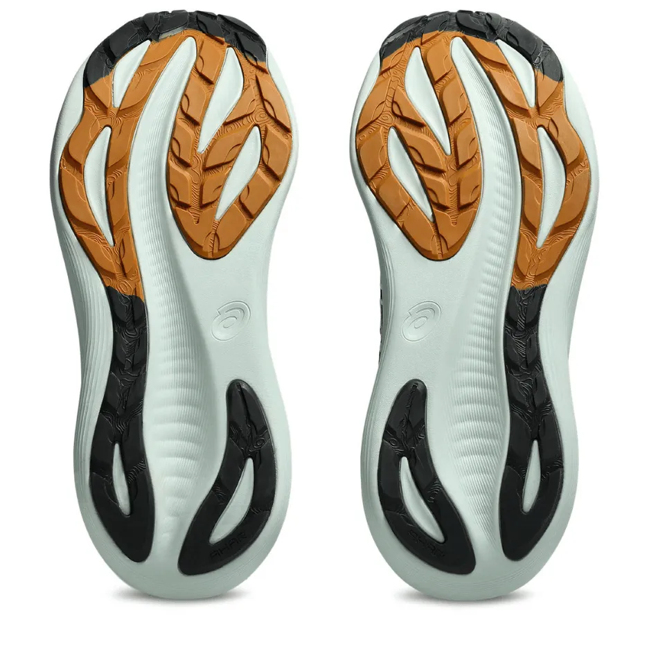 ASICS Men's GEL-NIMBUS 27 TR Running Shoes in Nature Bathing/Tranquil Teal AW25 Stability Guide Rails Maximum Stability