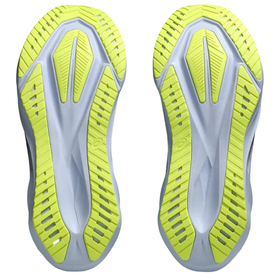 ASICS Men's NOVABLAST 5 Running Shoes in Black/Blue Fade AW25 Full Flex golf shoes