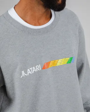 anti static coating Atari Spectrum Sweatshirt Grey Melange