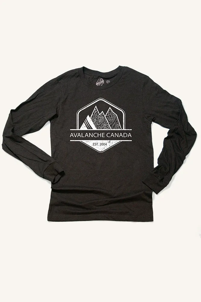 Avalanche Canada Longsleeve Shirt (Unisex) Lightweight Material Ribbed Collar Design