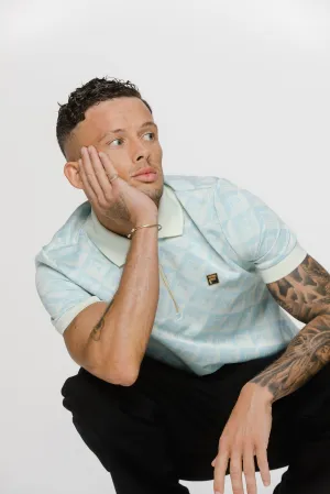 Slim Fit Cut Chill Comfort Axel Jacquard Geo Polo