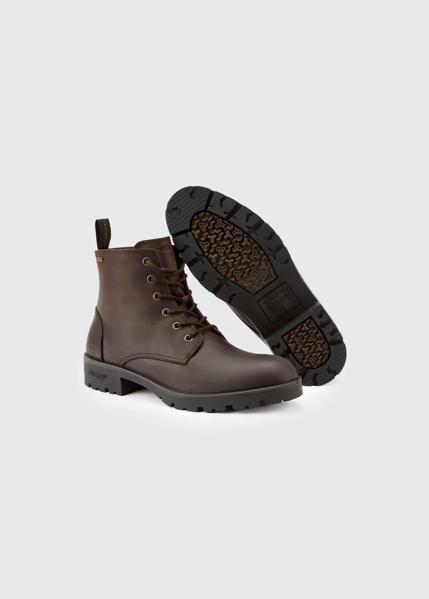 Ballywater Men??s lace up Country Boots - Old Rum Stylish Design