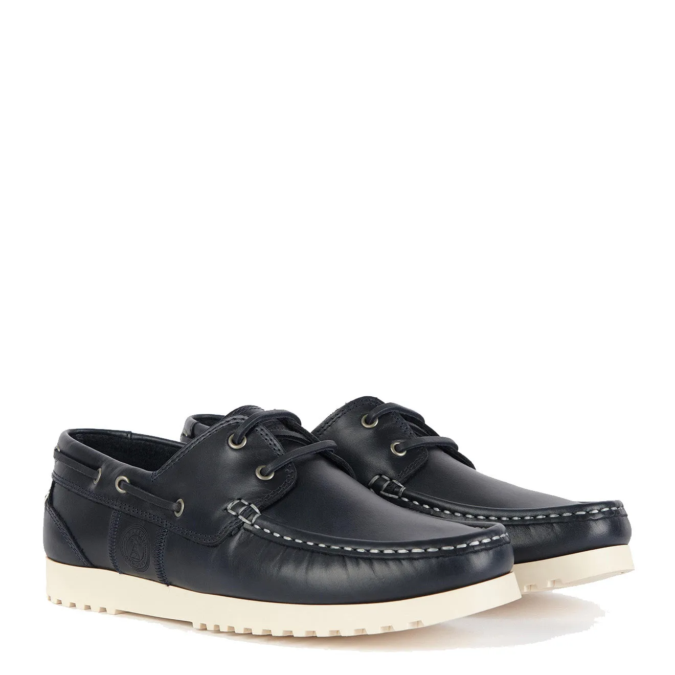 Barbour Seeker Shoe Navy Genuine Leather Upper