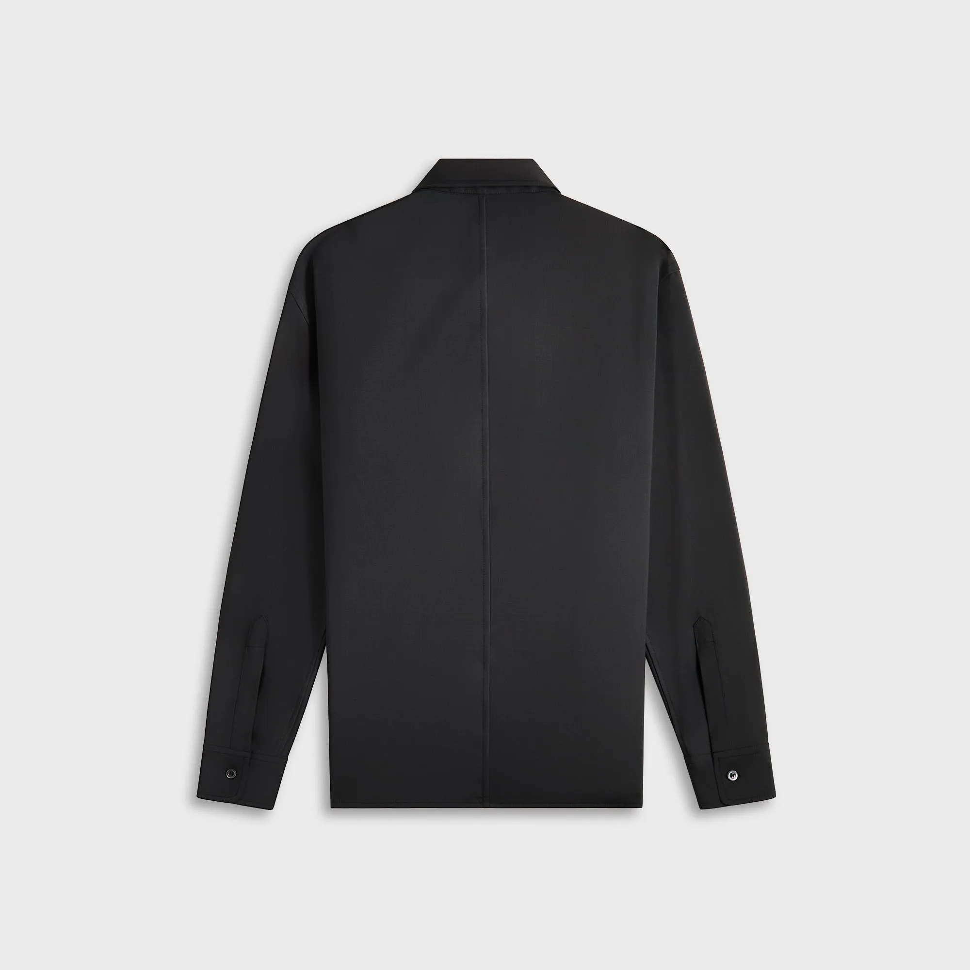 LightPadding Quick Pull Zipper Barena Camicia Tela Shirt - Piombo