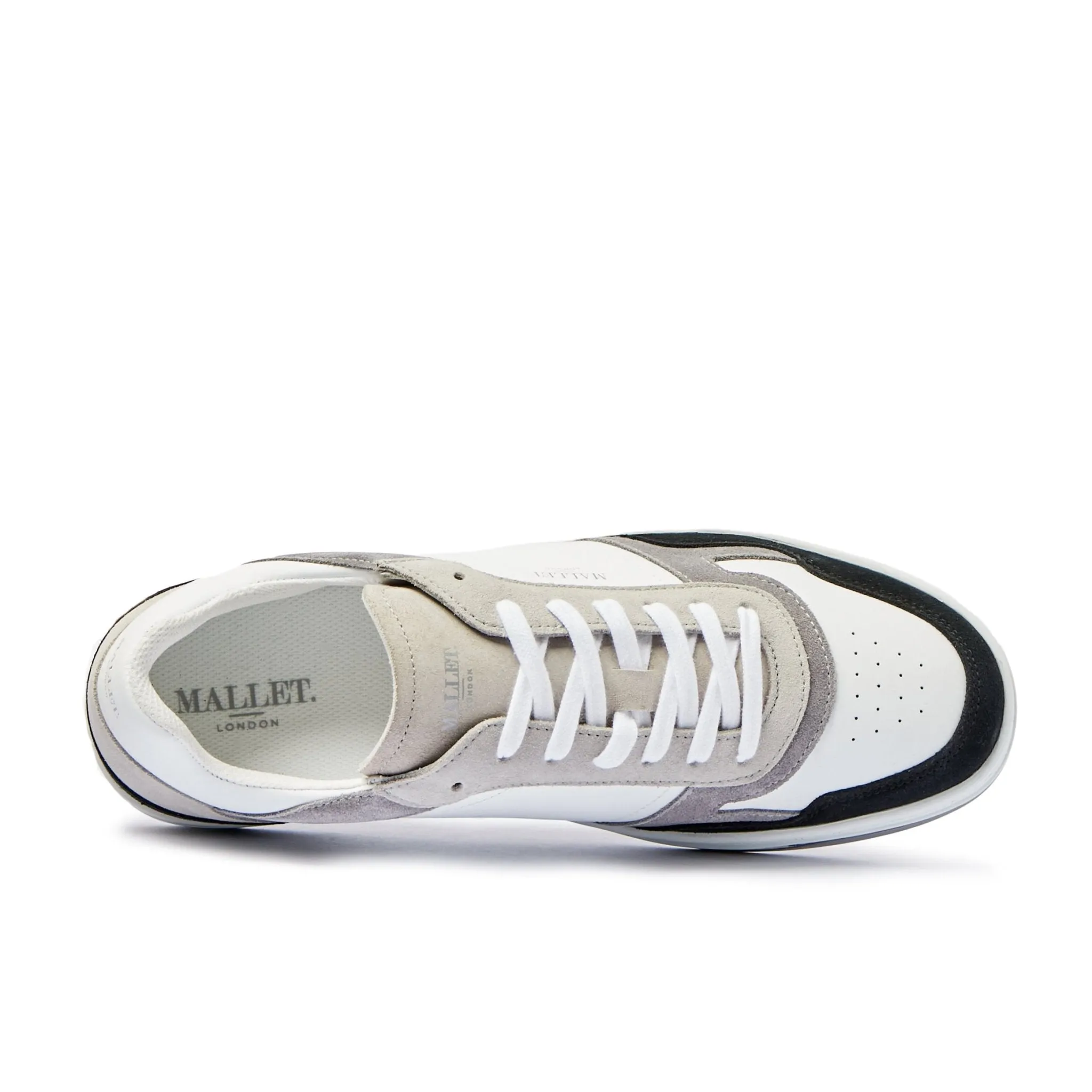 Barnsley White Grey Shock Absorption Midsole