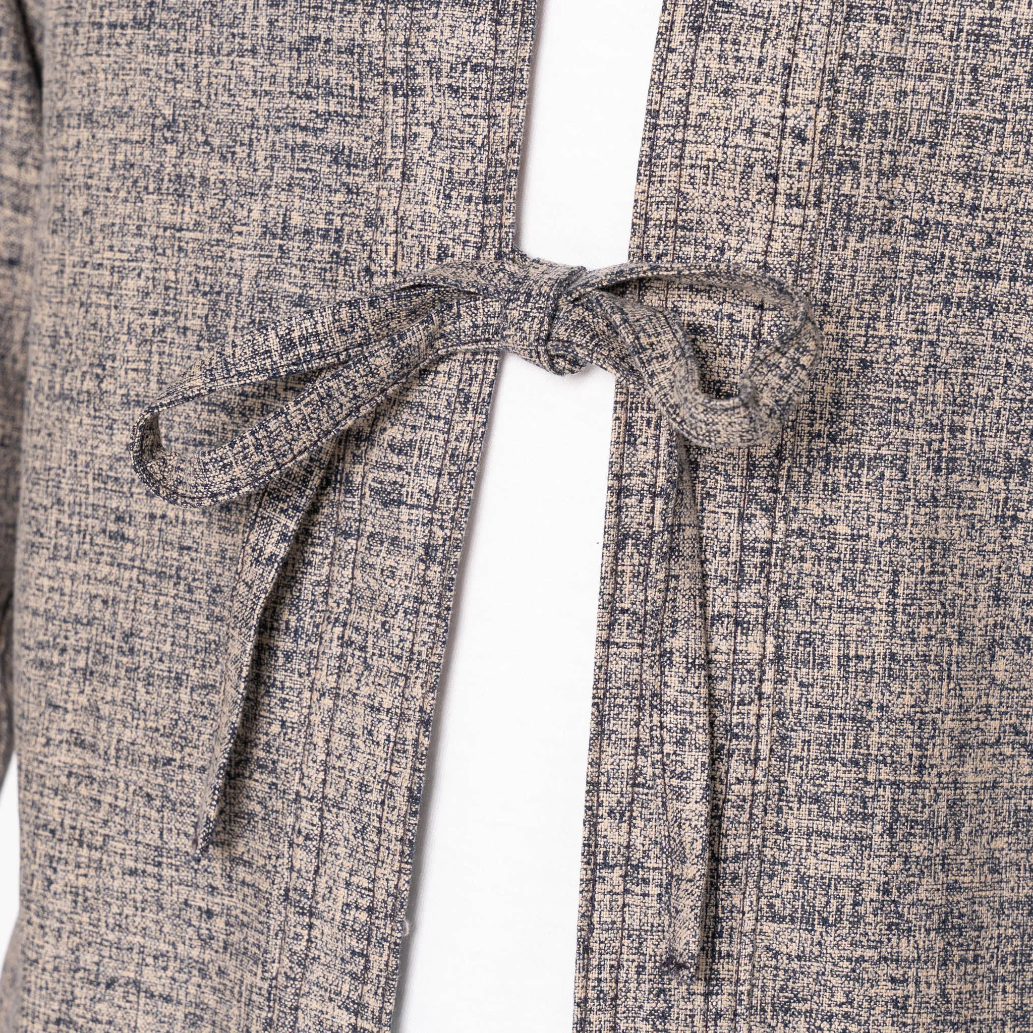 Kimono Shirt - Kimono Scramble - Indigo No Slip Shoulder Grip Sophisticated Look