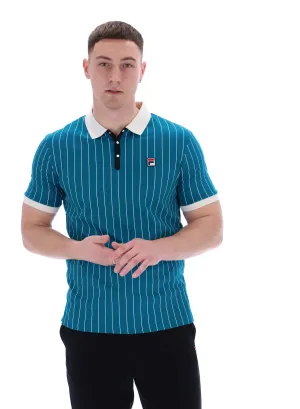 BB1 Classic Vintage Striped Polo Low Profile Silhouette