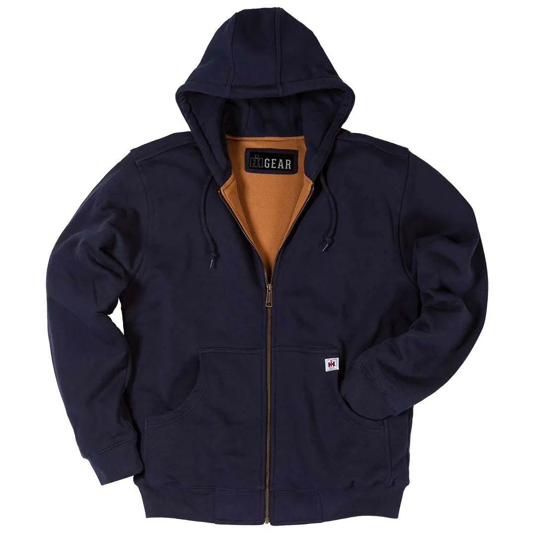 Warm Essentials Comfy Apparel Heavyweight Thermal-Lined Hooded Zip-Front Sweatshirt