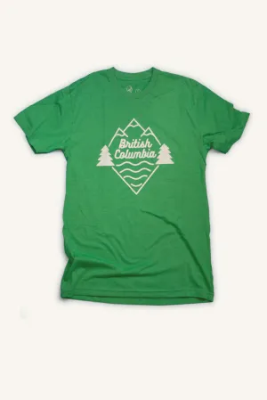 Layered Sleeve Fit Flex Beautiful British Columbia T-shirt (Mens)