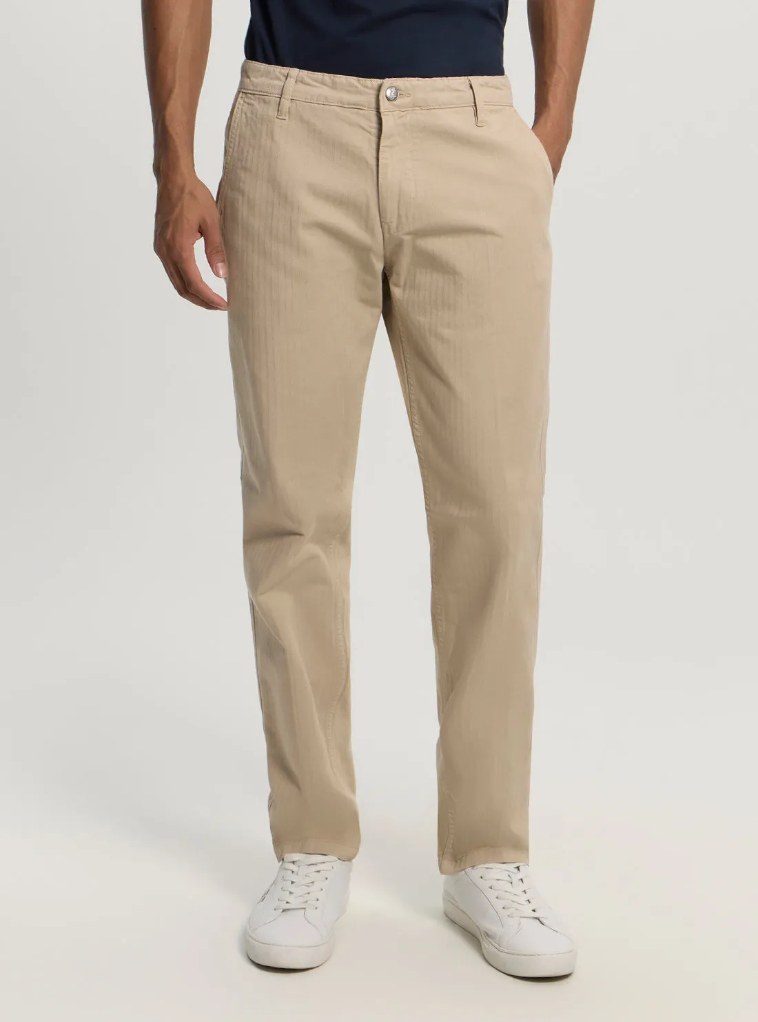 Beige Angels Chino Pants Layer-Friendly Fit Modular Attachment