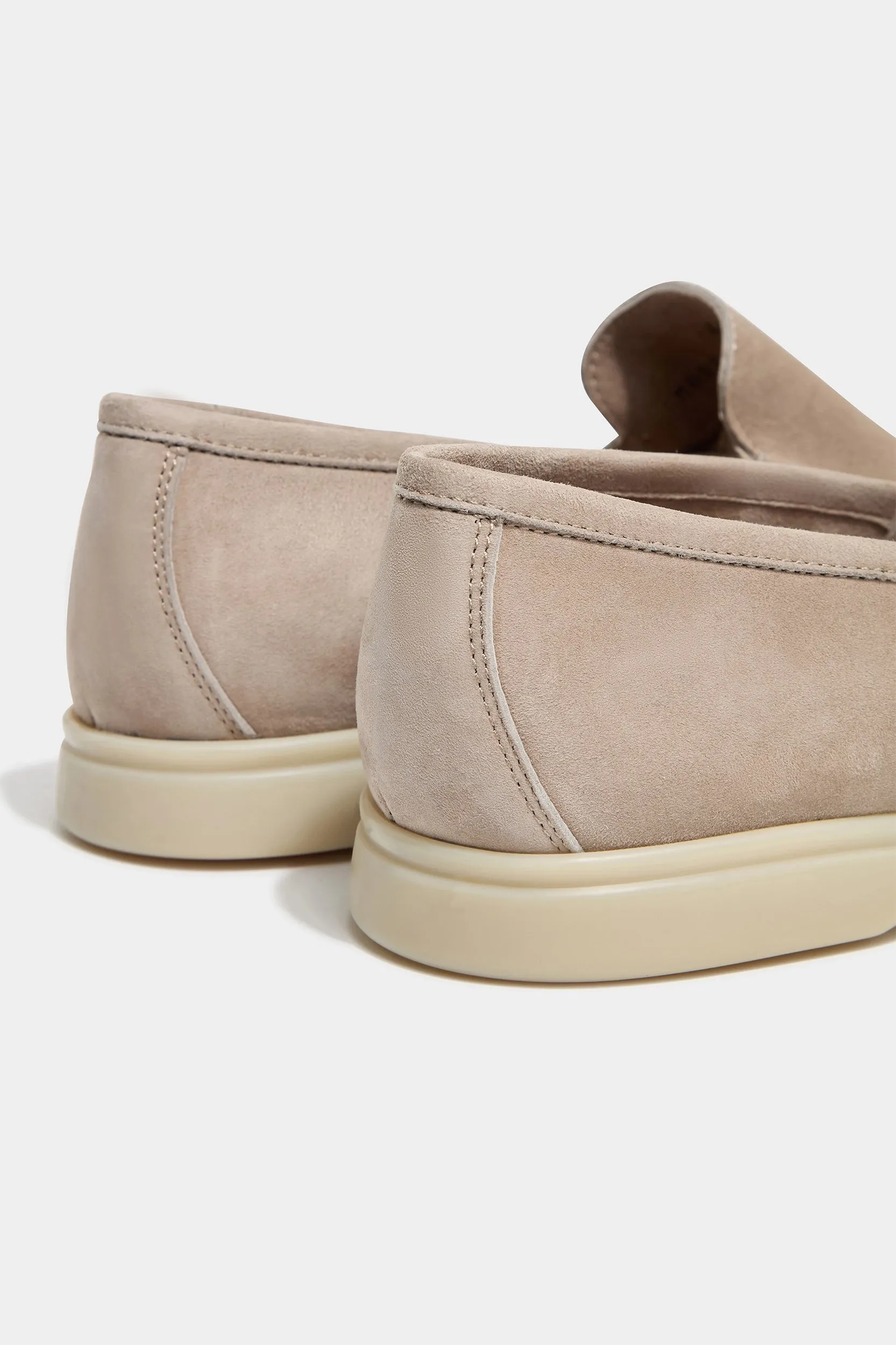 Beige loafers - Made In Italy Hold Firm Oil-Treated