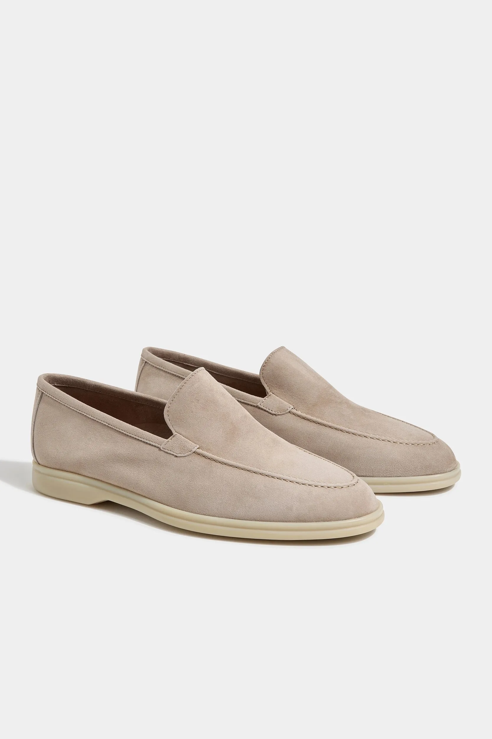 Comfortable Design Breathable Cushioning Beige loafers - Made In Italy