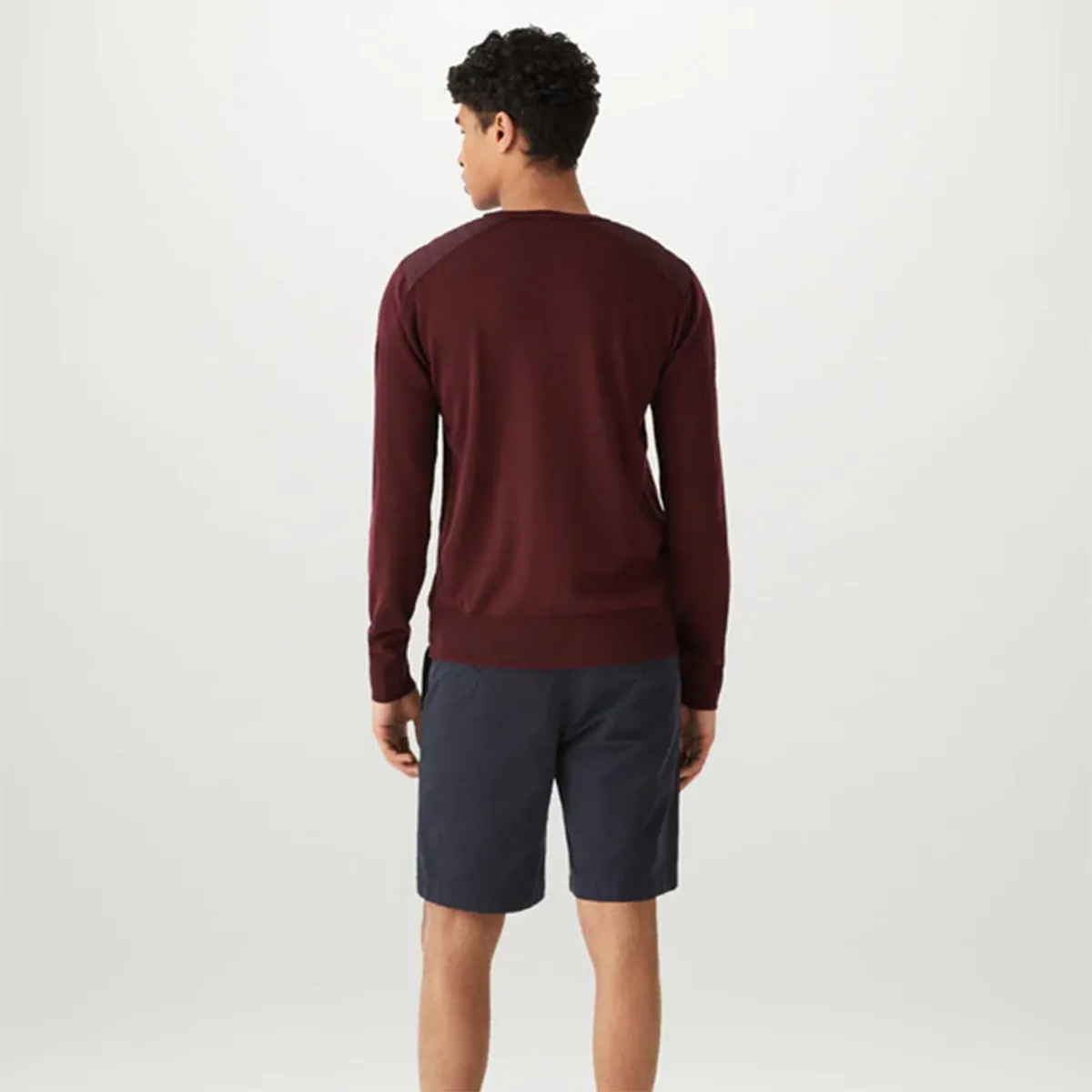 Belstaff - Officer Shorts in Dark Ink Metallic accents