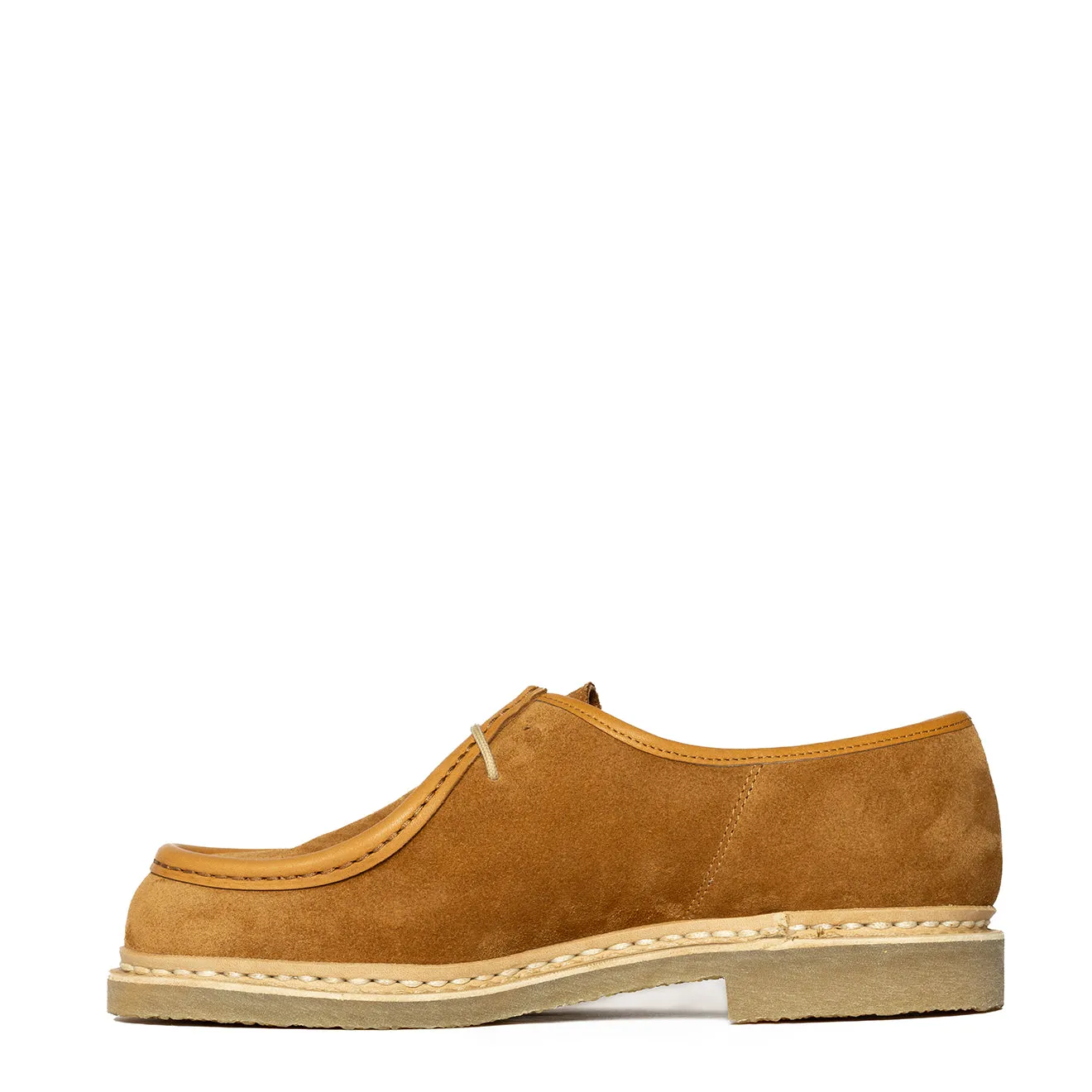 Festival Vibe Paraboot Micka Shoe Suede Ario Honey / Vel Whisky