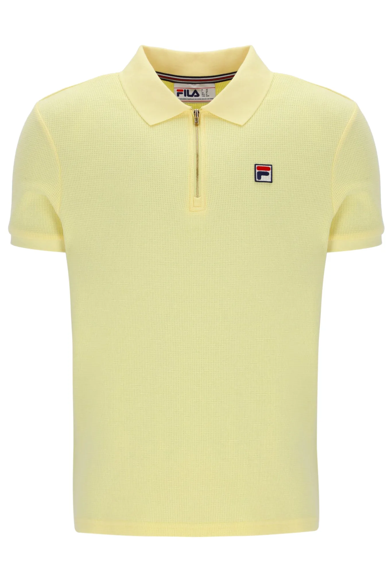 Benjamin Micro Waffle Polo Summer Style Sporty Layer Look