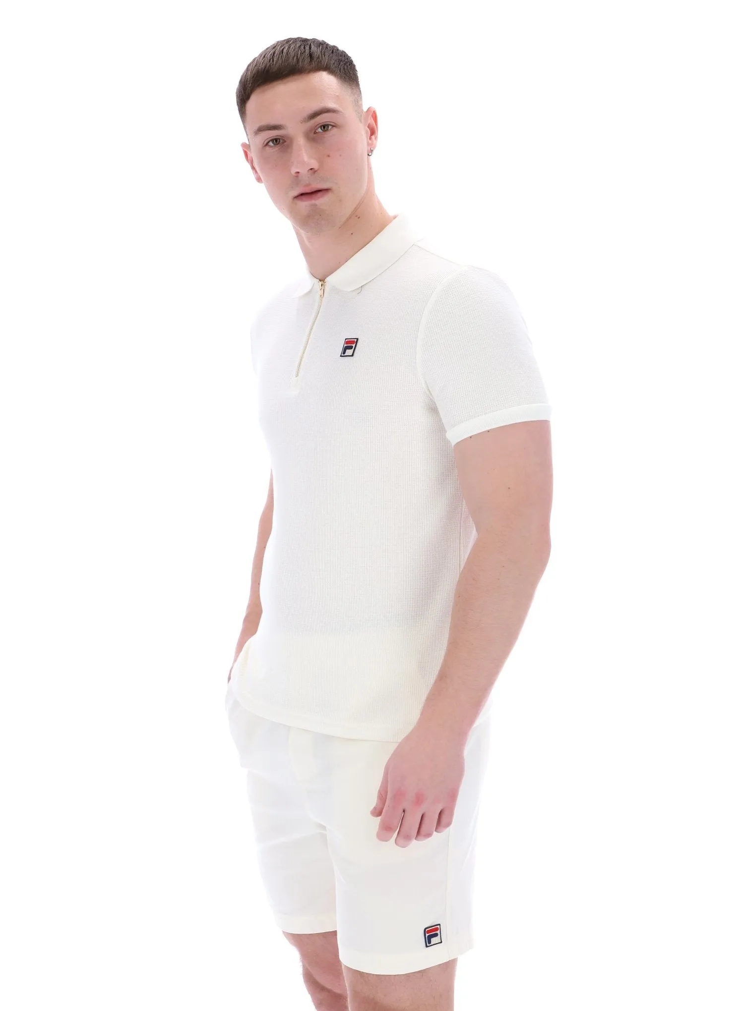 Plus size confidence Everyday apparel Benjamin Micro Waffle Polo