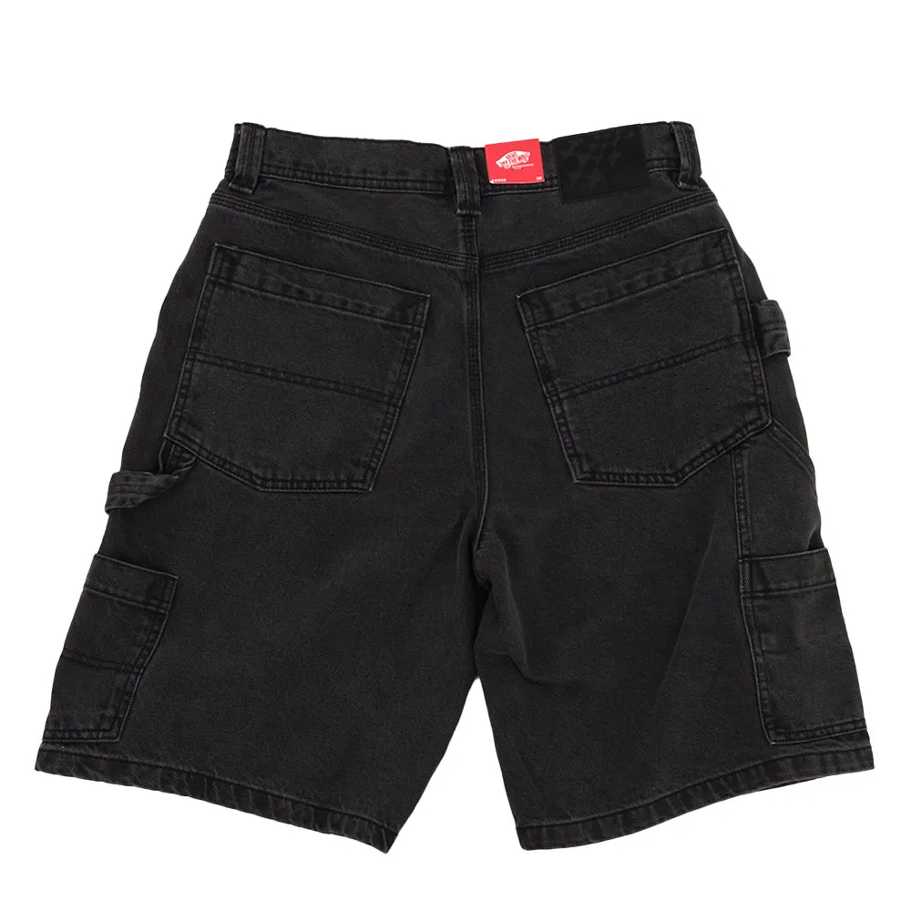 Slim Flex Skate Utility Loose Fit Denim Short (Black Denim) VBU