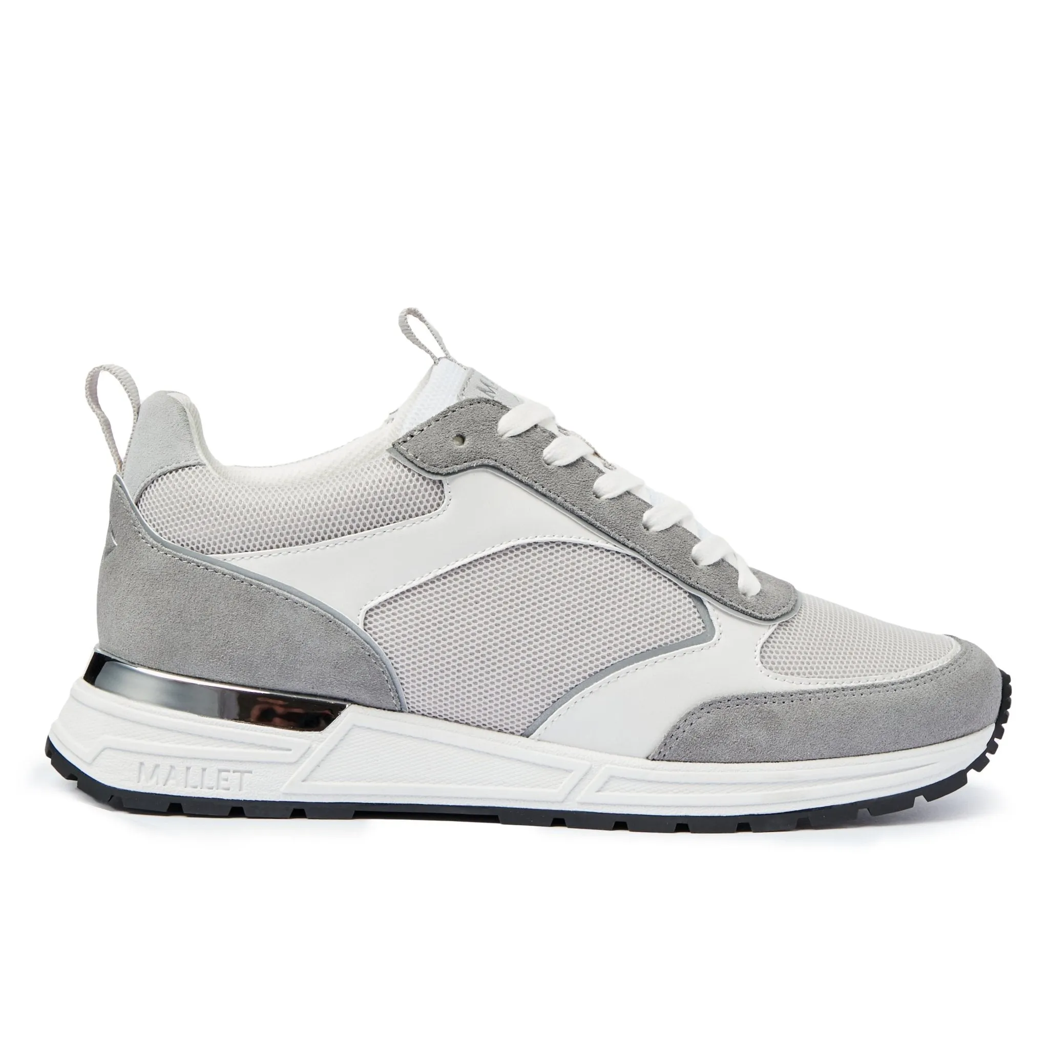 Bethnal White Grey Cushioned Footbed Nature Walk