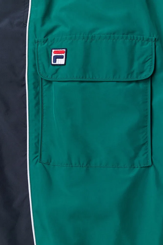 Dark wash EcoFriendlyMaterial Bicolor Track Pant