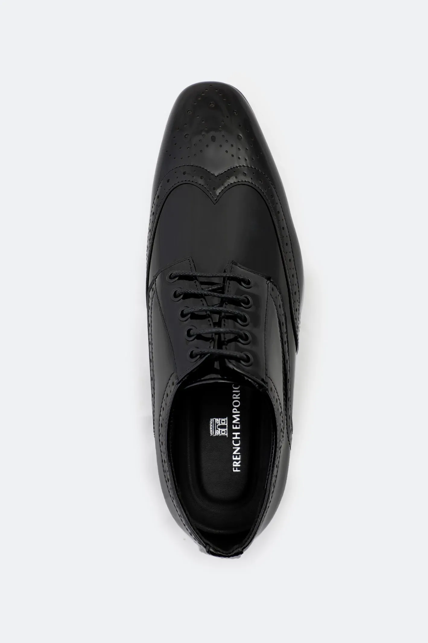 Professional Appearance Black Derby Formal Shoes