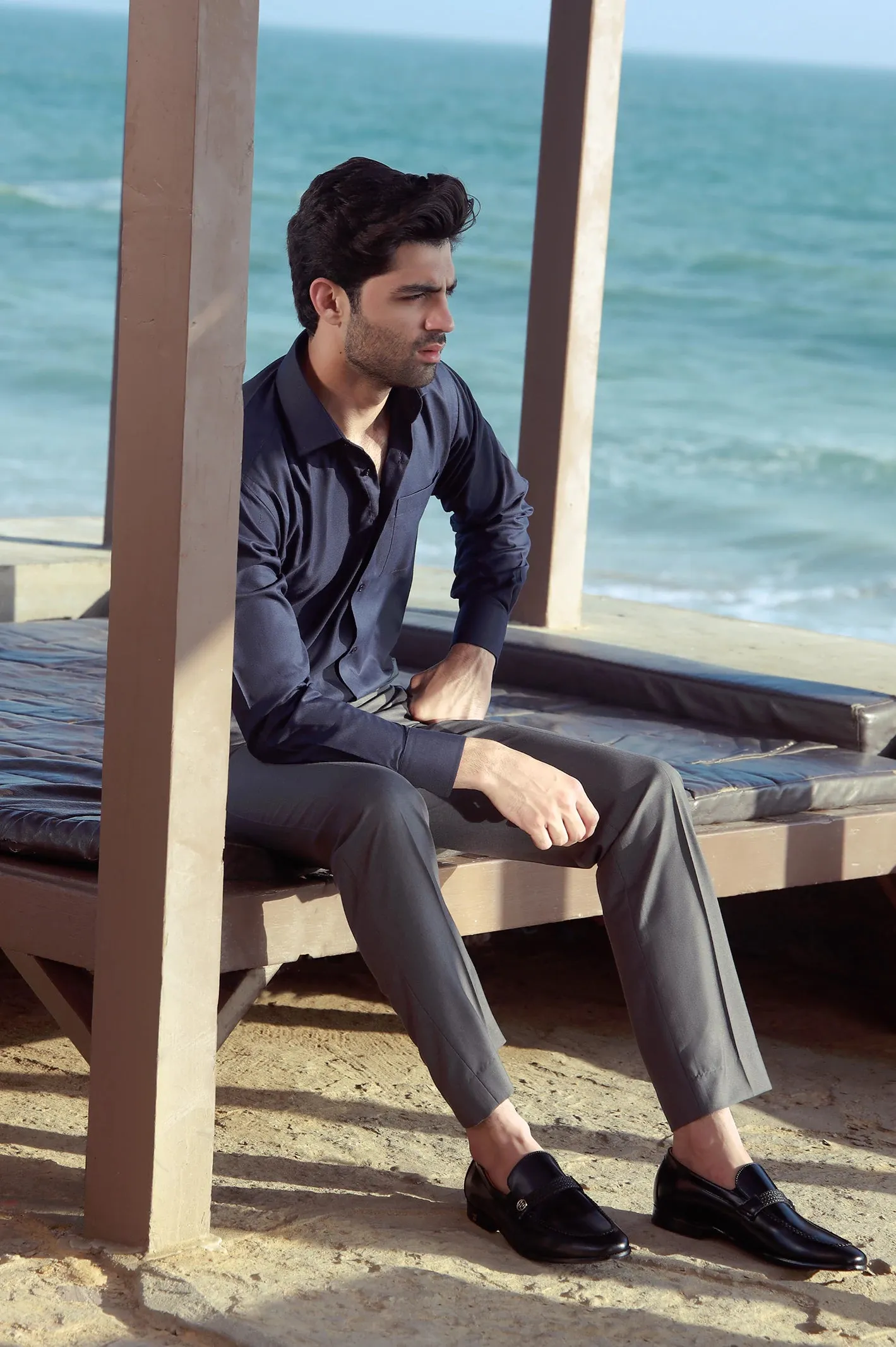 Earth Tone Evening Comfort Black Formal Moccassins Shoes