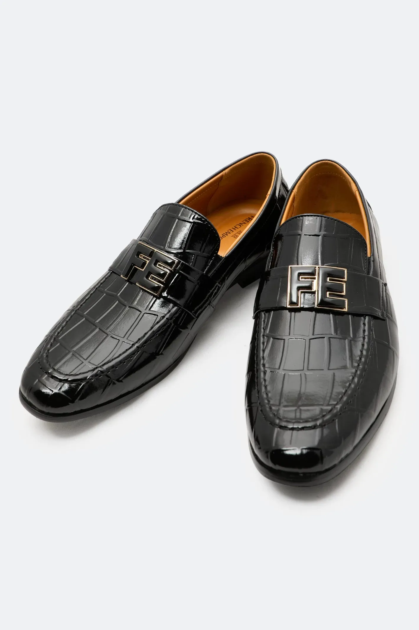 Daily Activity Black Formal Moccassins Shoes