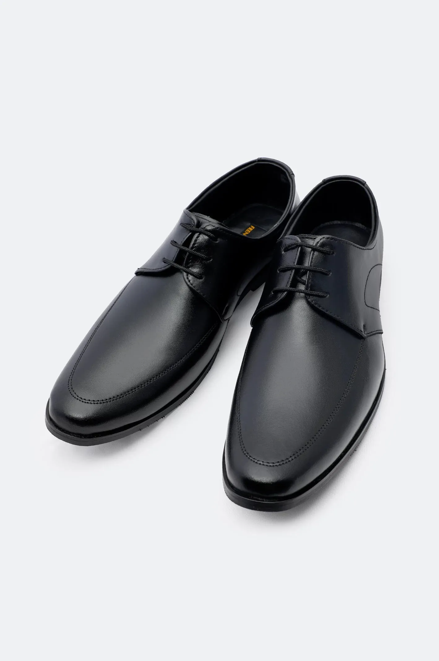 Prestige Mode Thermoplastic Heel Counter Black Formal Shoes