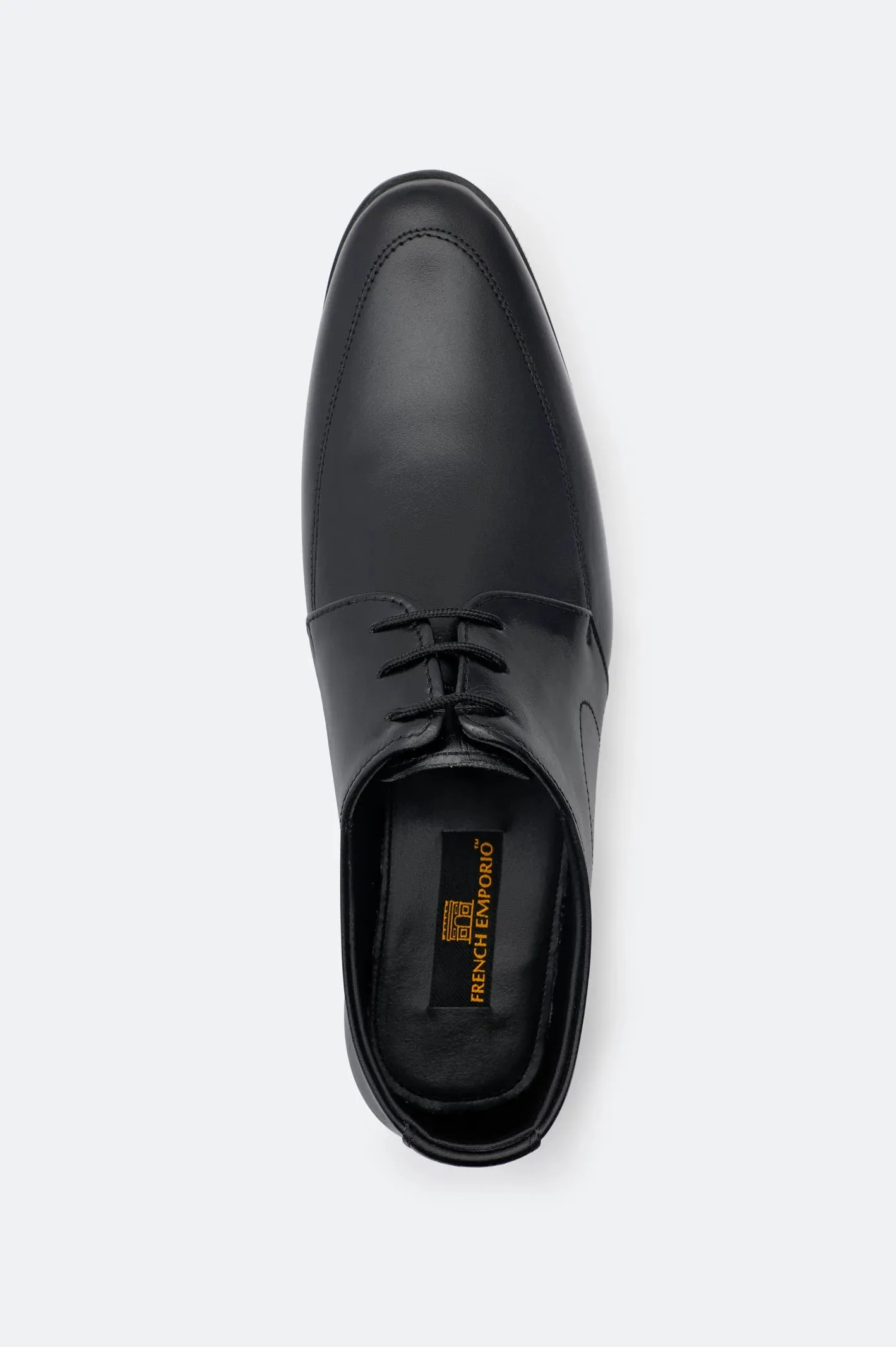 Black Formal Shoes Stable Balance