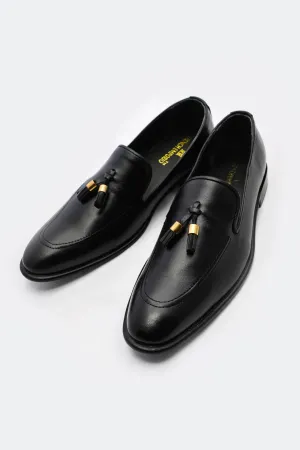 Leadership Summit Work Day Black Formal Shoes For Men