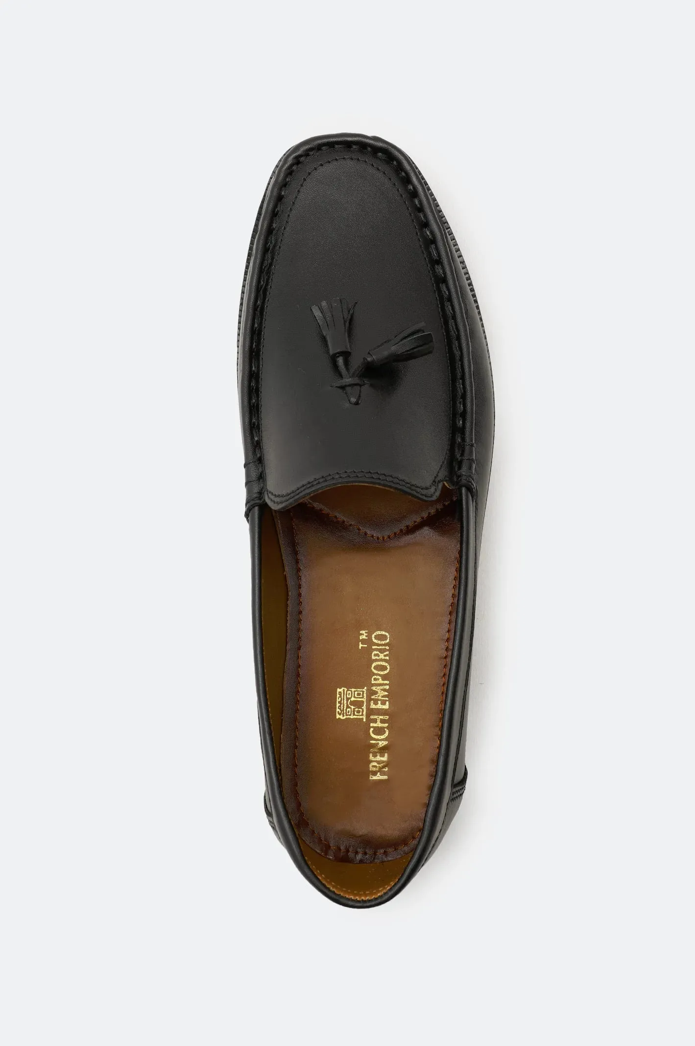 Polished Finish Bright shade Black Formal Shoes