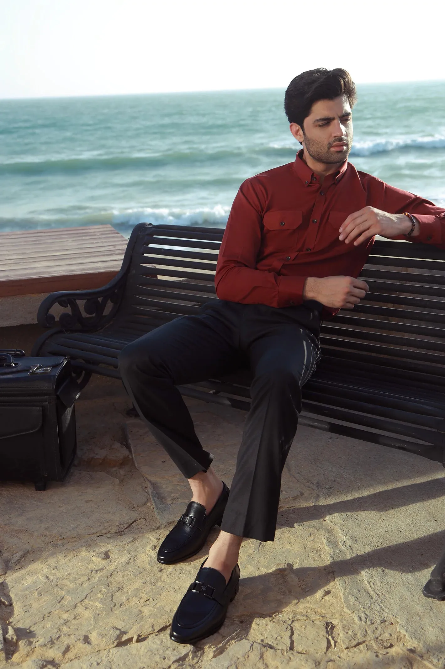 VIP Event British Shade Black Men Formal Moccassins