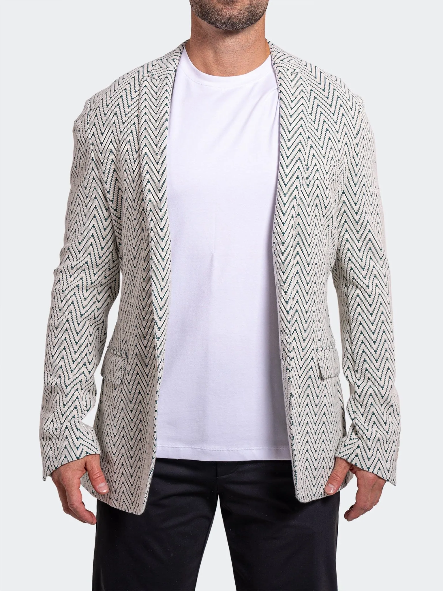 EcoFriendly Water Repellency Weatherproof Seams Blazer Ascension0126 Grey