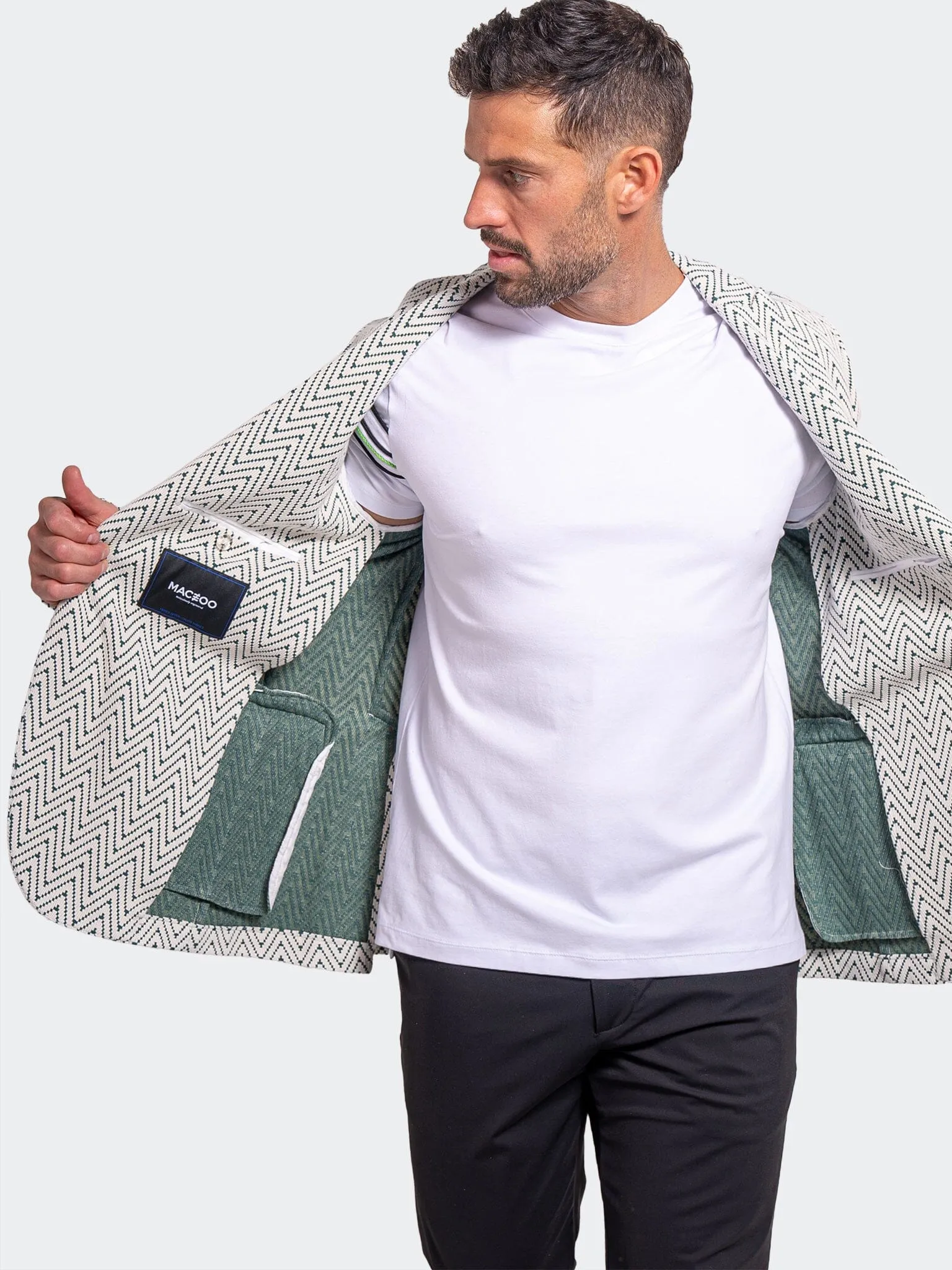 Stylish Comfort Blazer Ascension0126 Grey