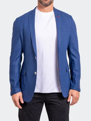 Blazer Descartes Ascension2155 Blue Polished Casual Casual Feel