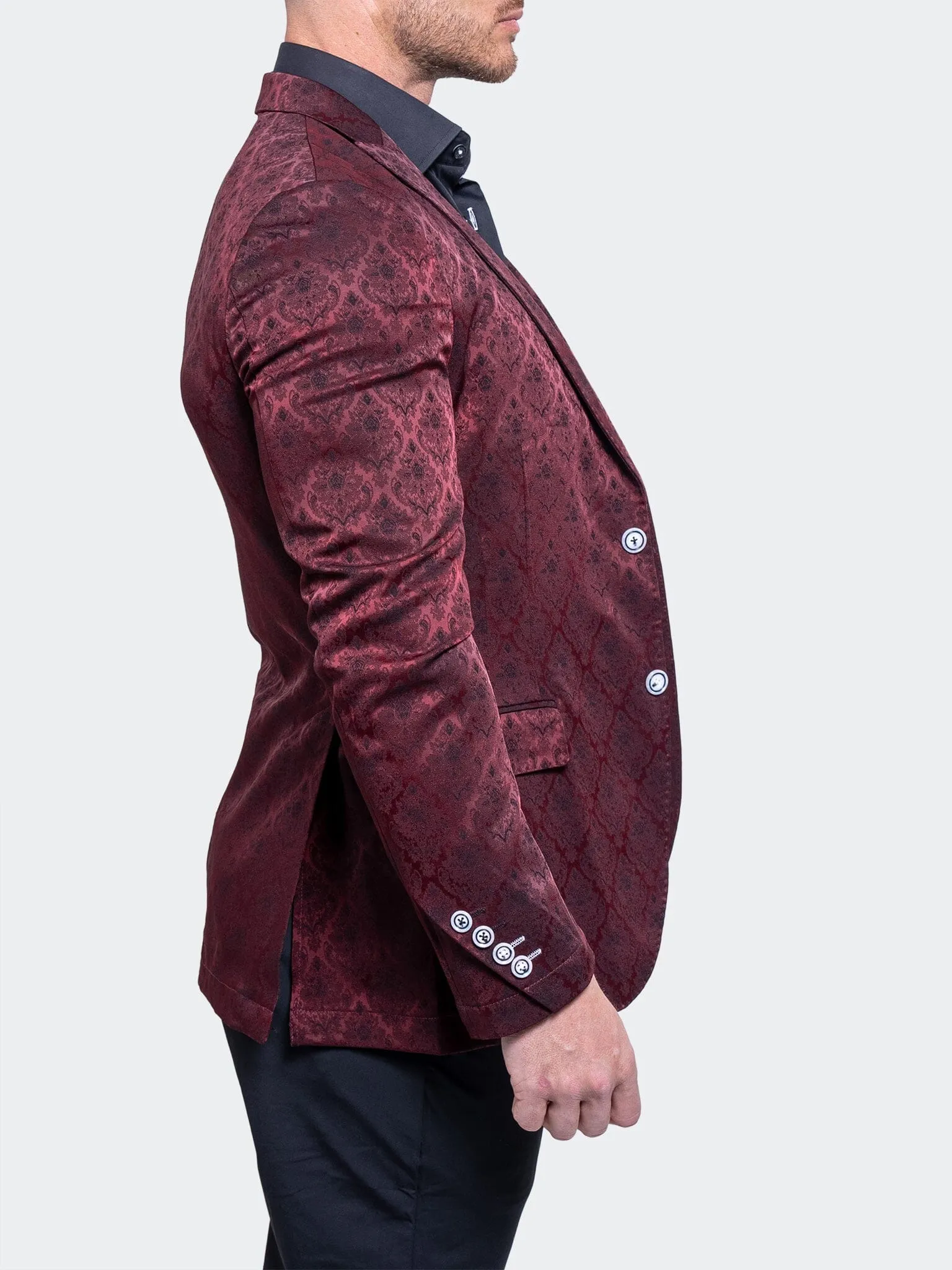 Low Bulk High Warmth Double Stitch Seams Blazer Descartes Ascension2184 Red