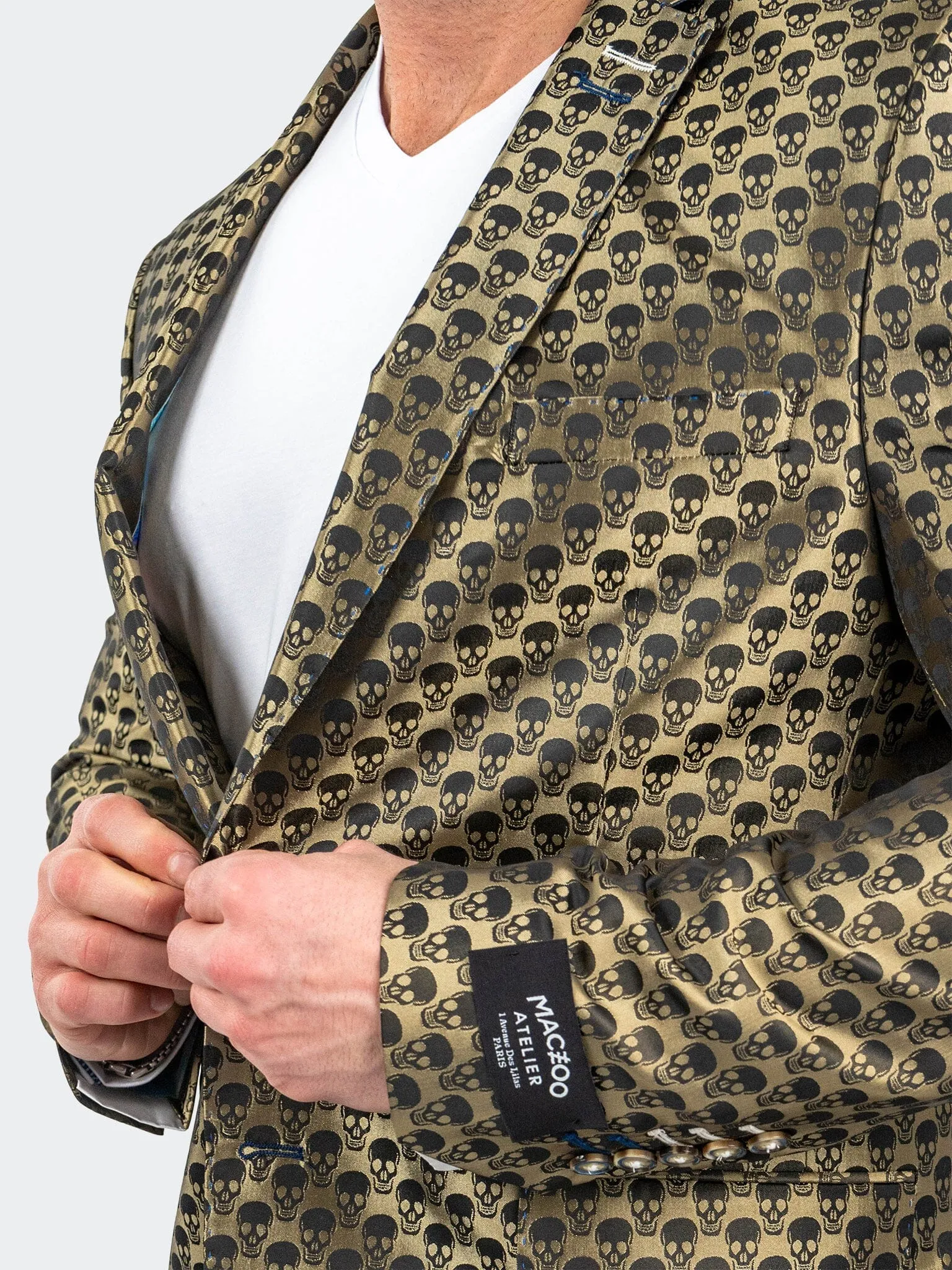 Collar Stabilization System Blazer SkullRepeat Green