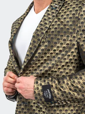 Collar Stabilization System Blazer SkullRepeat Green