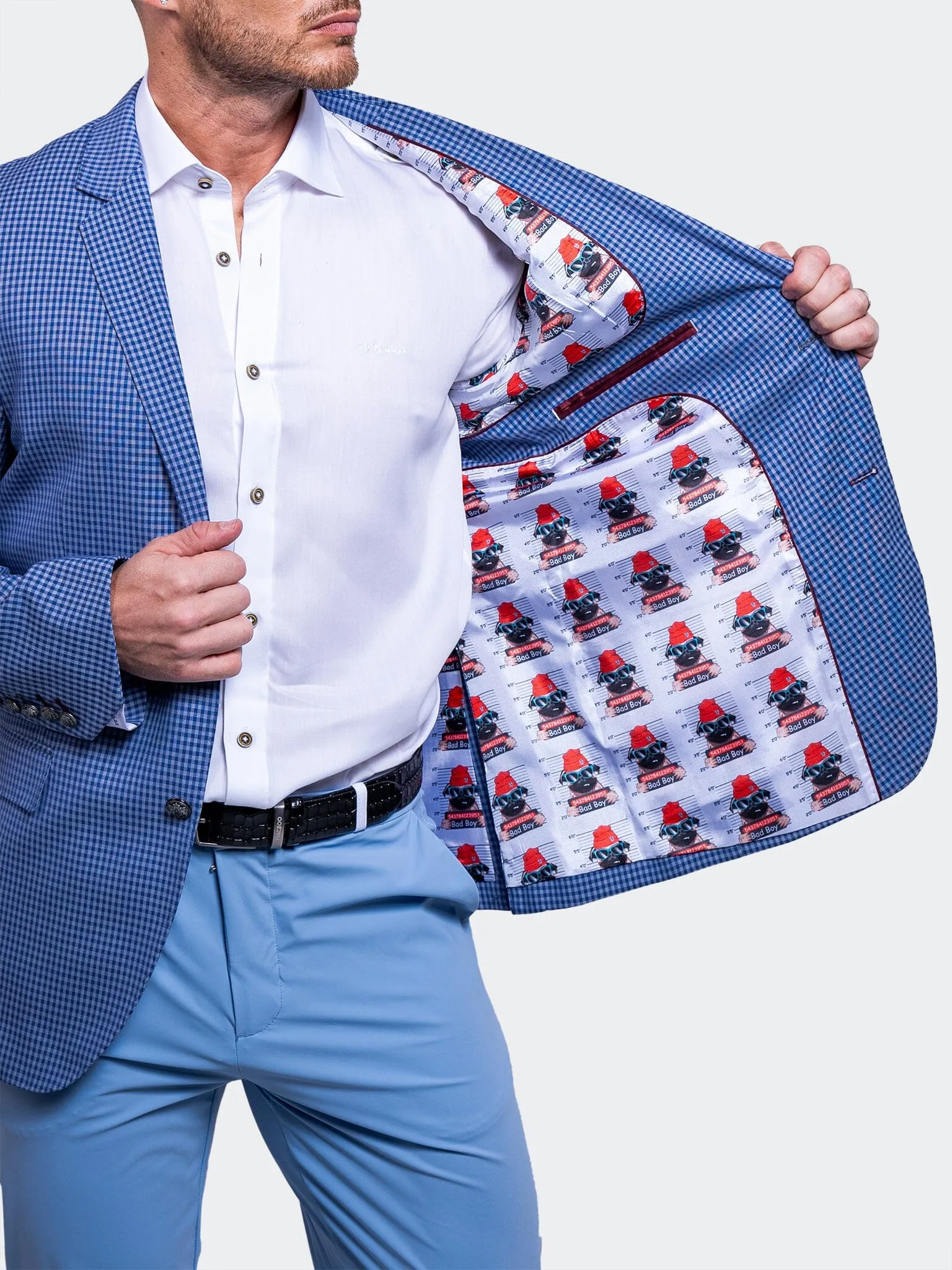 Lightweight Windbreaker Tech Blazer Socrate Ascension2108 Blue