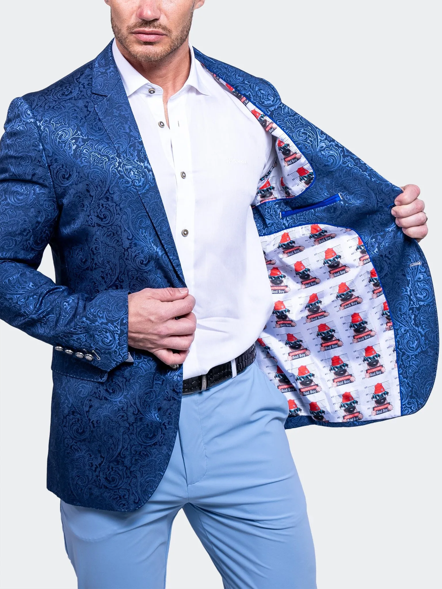 Mark Style Blazer Socrate Ascension2152 Blue