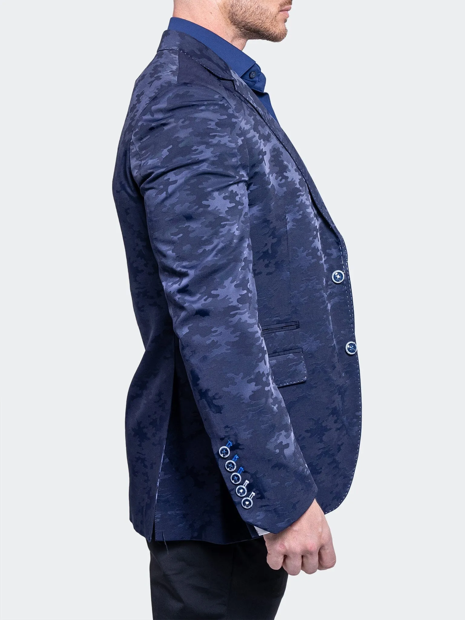 Blazer Socrate Ascension2178 Blue OdorResistantFabric Noise Reduction Design