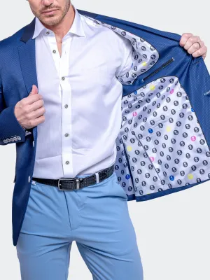 DualLayer Weave Dry Weather Look Blazer Socrate Evo Ascension2154 Blue