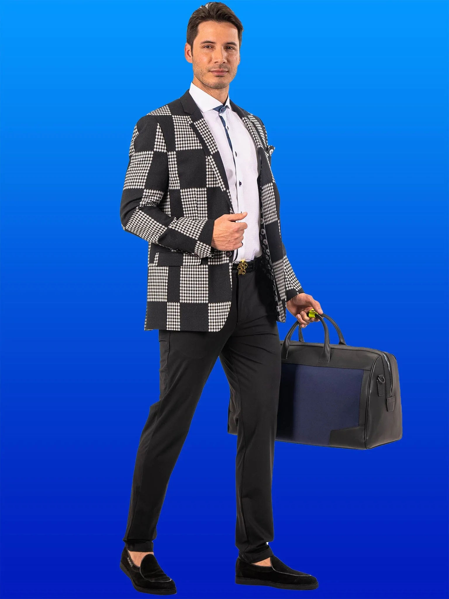 Long Sleeve WaterResistant Coating Blazer Socrate EvoResistance75 Black