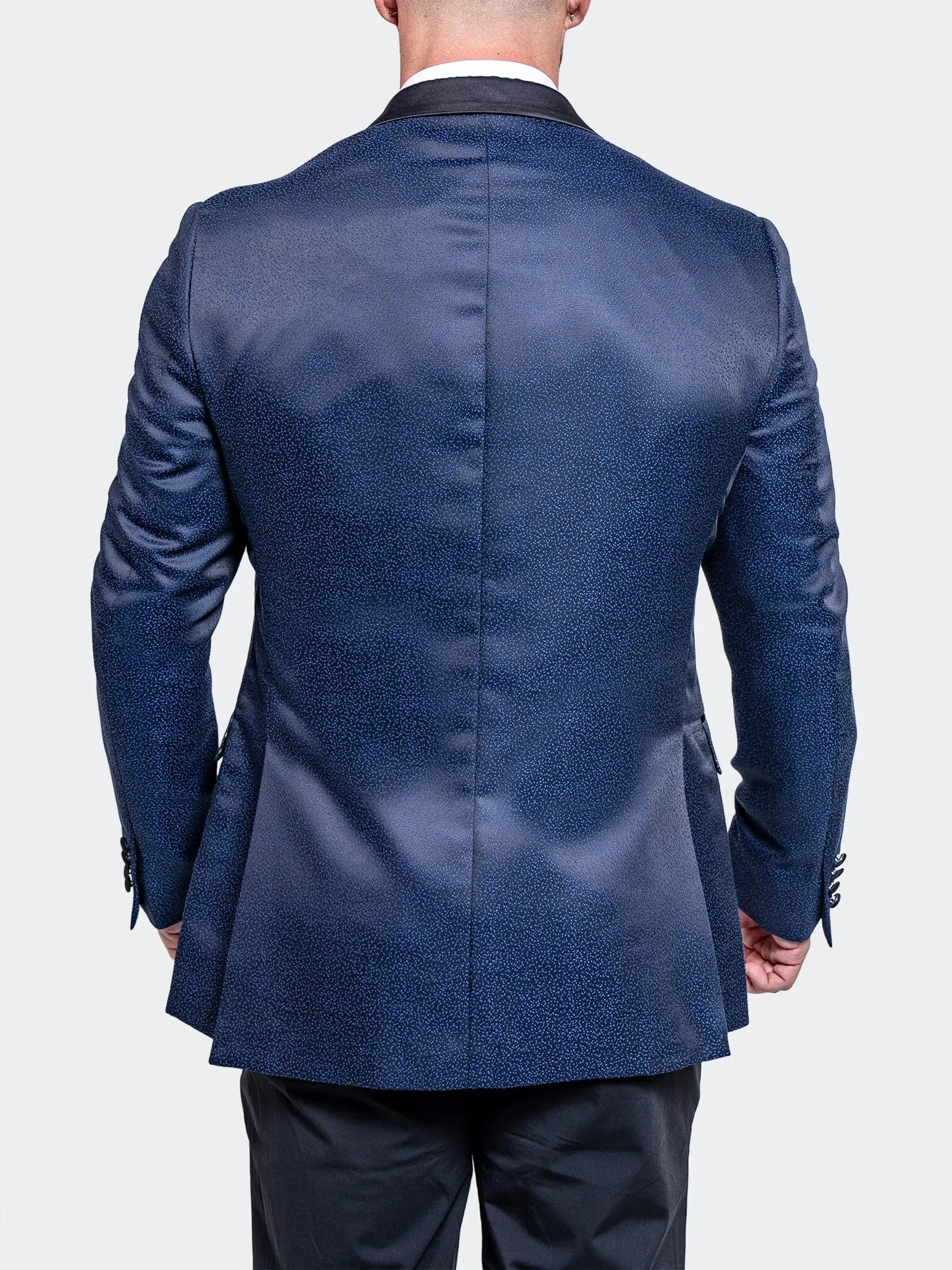 Blazer Tesla  Ascension2166 Blue Relaxed City Style ripstop fabric