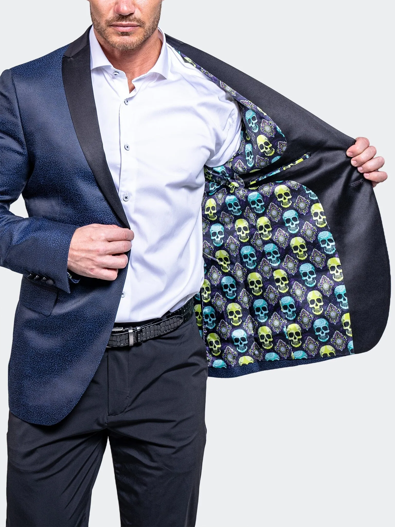 Heavyweight Fabric Blazer Tesla  Ascension2166 Blue