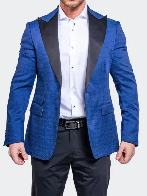 Blazer TF  Ascension2153 Blue Quilted Pattern