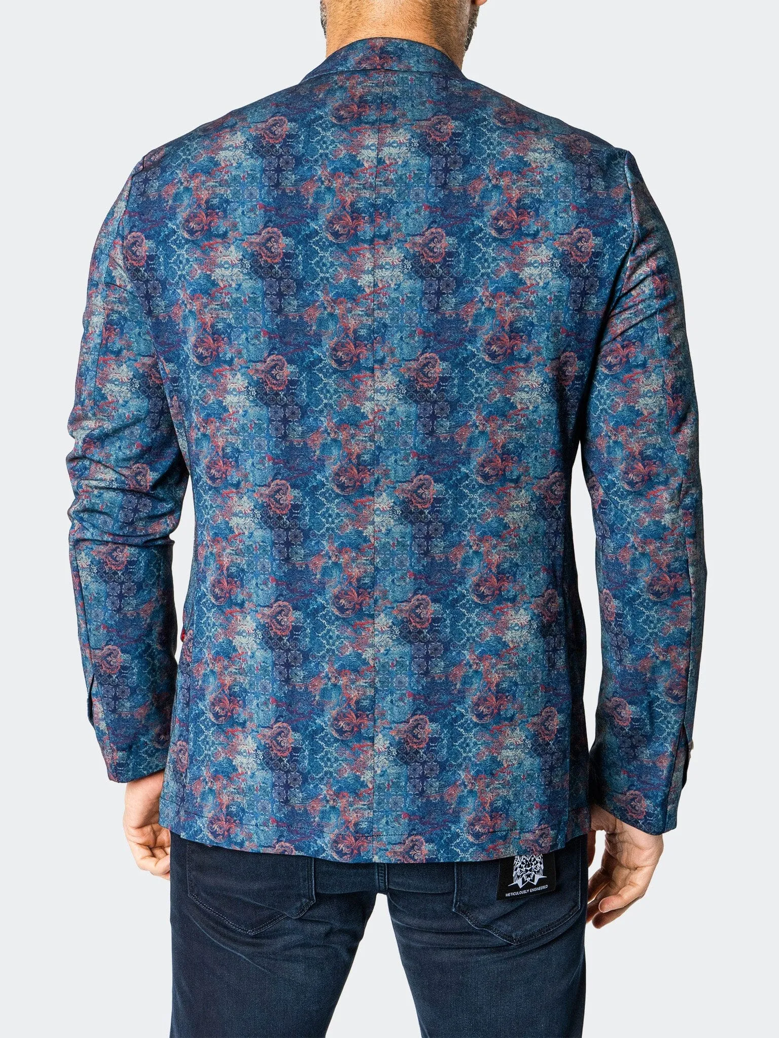 Blazer Unconstructed Descartes BadBoy White Casual Outdoor Look Rugged Outdoor Optimized