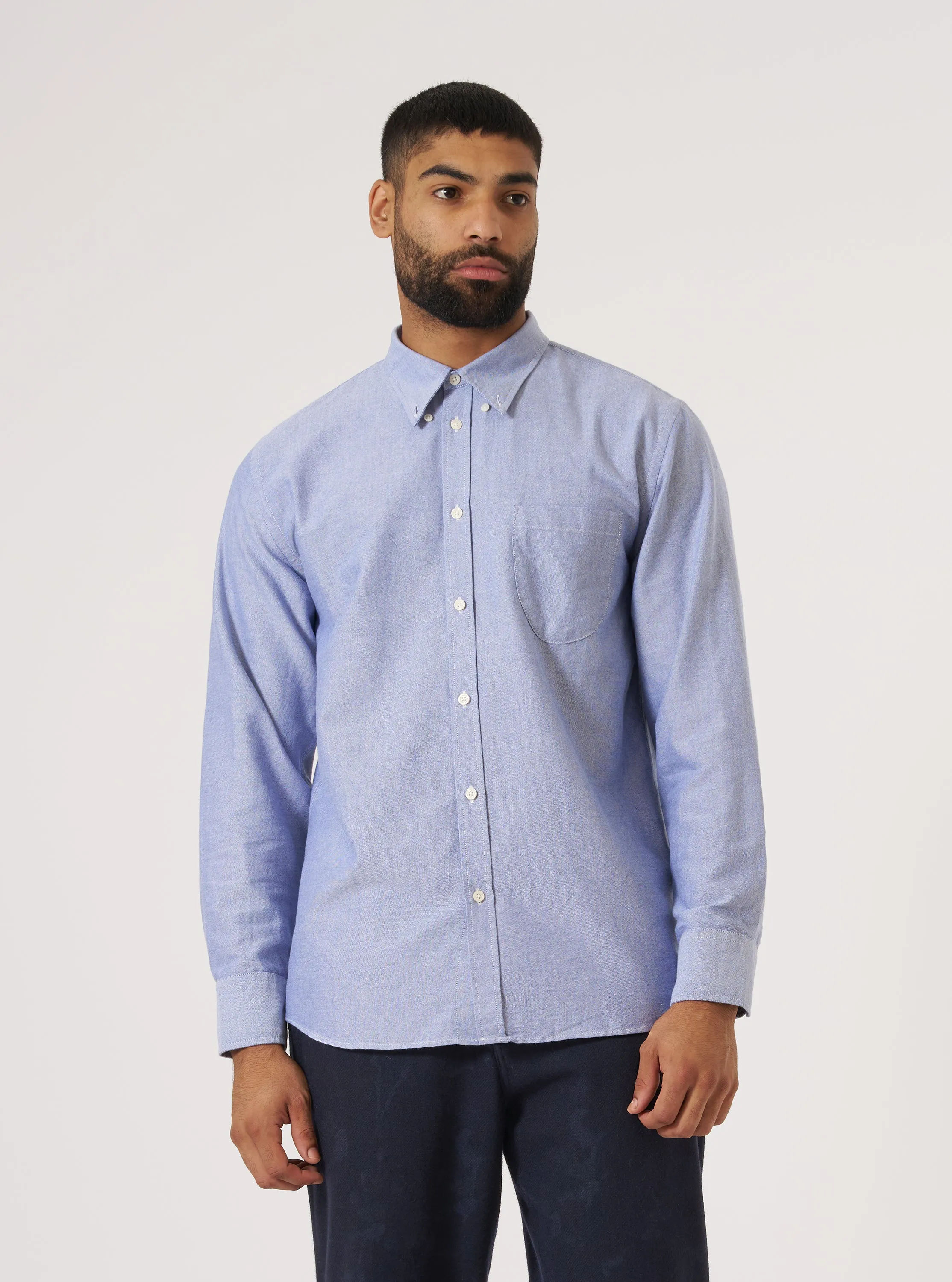 Blue Oxford Daybrook Shirt Seasonal Essential