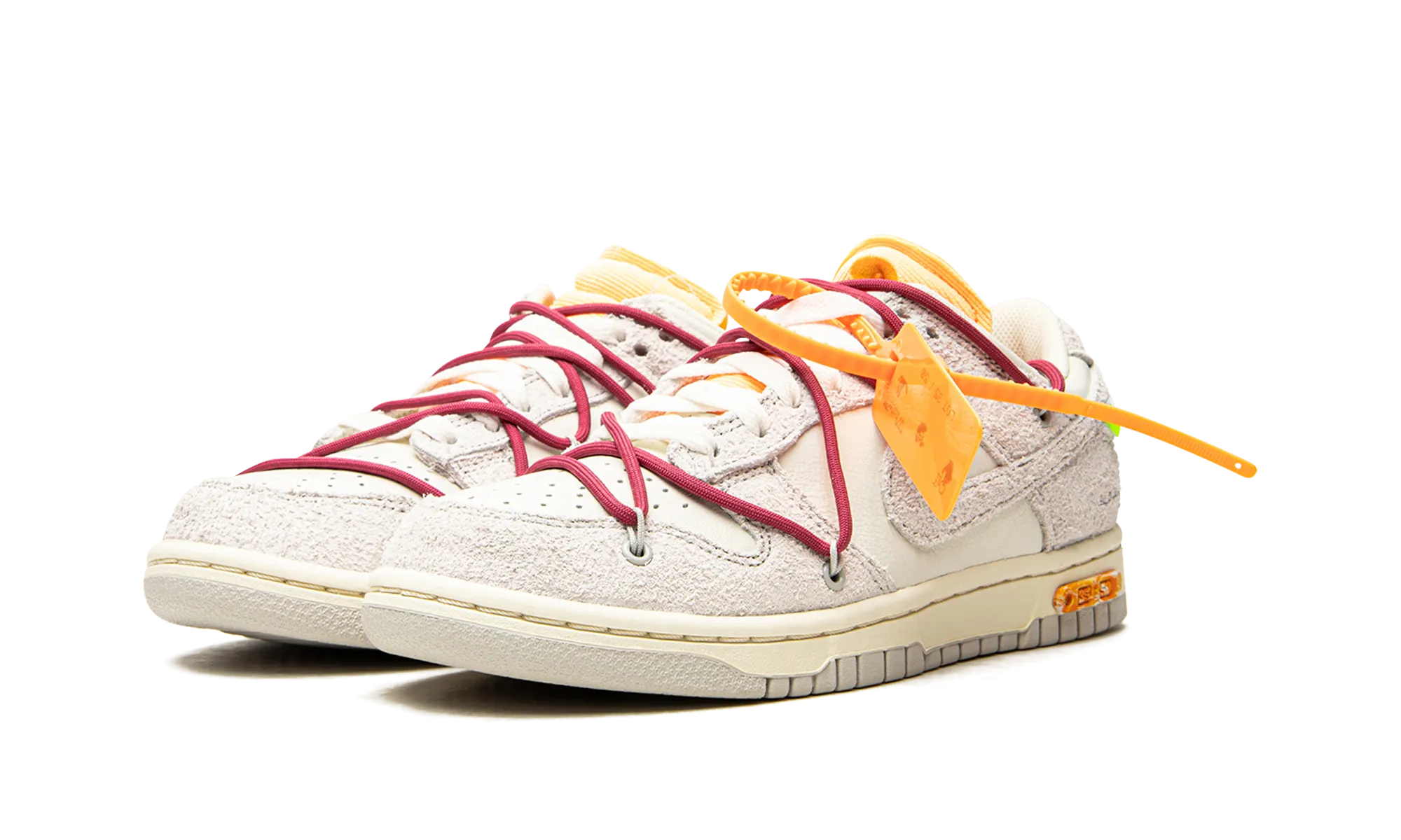 Lace Up Style Dunk Low "Off-White - Lot 35"