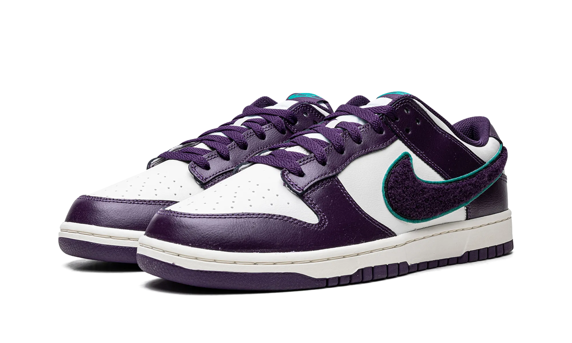 Dunk Low "Chenille Swoosh - Grand Purple" Board Support Performance Fit