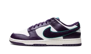 Dunk Low "Chenille Swoosh - Grand Purple" Modern Foot Lock